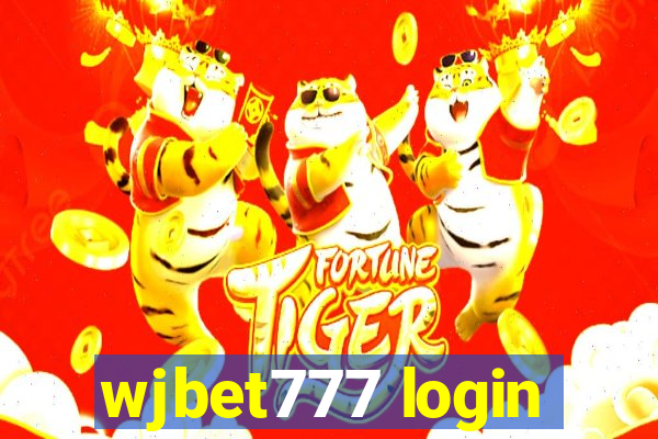 wjbet777 login